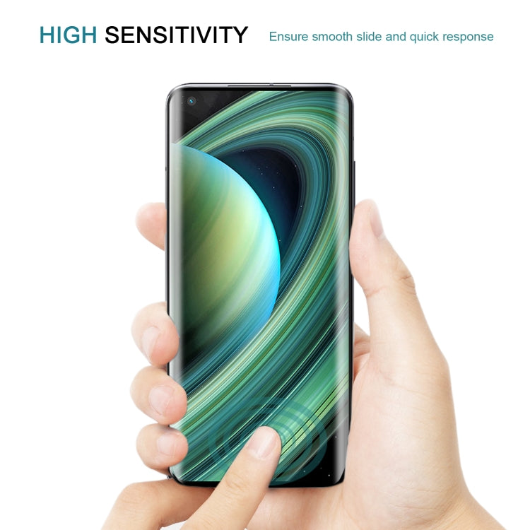 For Xiaomi Mi 10 Ultra 25 PCS 3D Curved Edge Full Screen Tempered Glass Film(Black) -  by PMC TechLife | Online Shopping South Africa | PMC TechLife