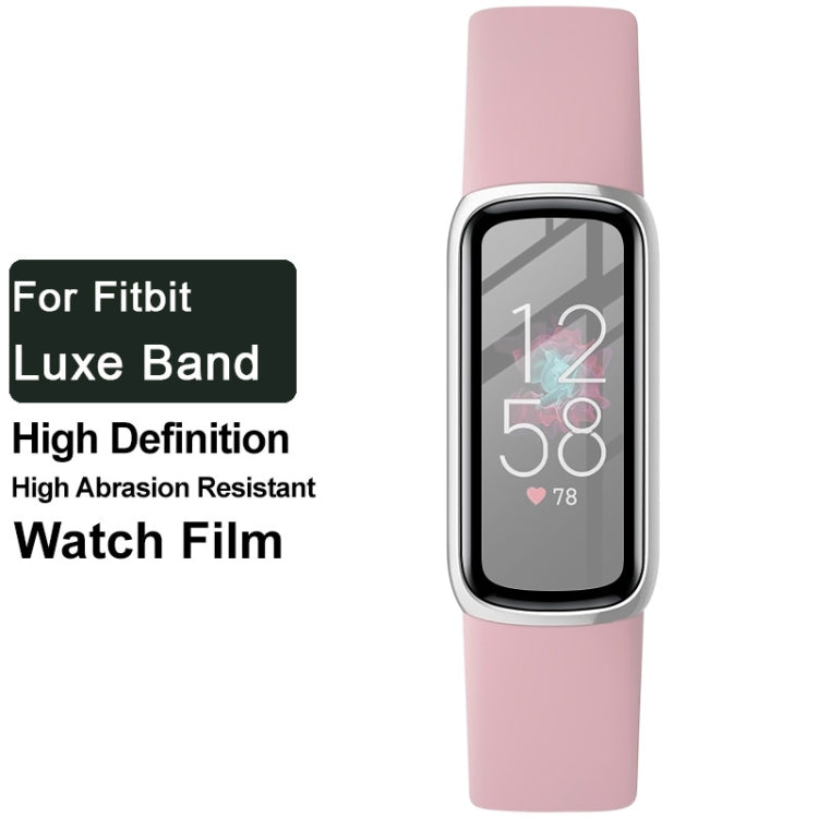 For Fitbit Luxe IMAK Plexiglass HD Watch Protective Film - Screen Protector by imak | Online Shopping South Africa | PMC Jewellery | Buy Now Pay Later Mobicred
