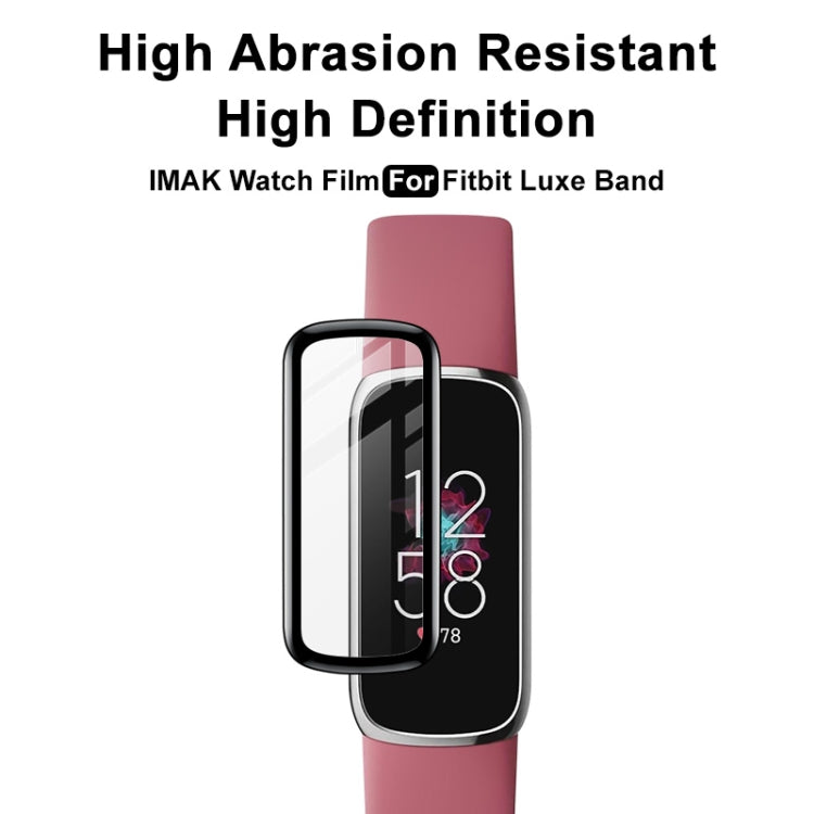 For Fitbit Luxe IMAK Plexiglass HD Watch Protective Film - Screen Protector by imak | Online Shopping South Africa | PMC Jewellery | Buy Now Pay Later Mobicred