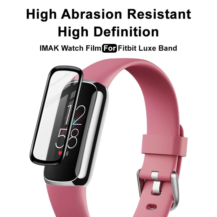 For Fitbit Luxe IMAK Plexiglass HD Watch Protective Film - Screen Protector by imak | Online Shopping South Africa | PMC Jewellery | Buy Now Pay Later Mobicred