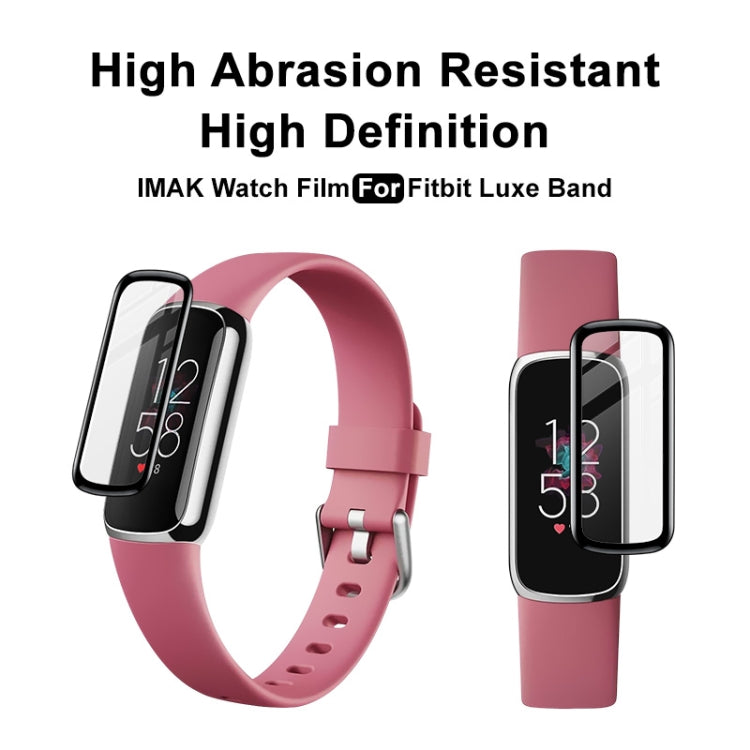 For Fitbit Luxe IMAK Plexiglass HD Watch Protective Film - Screen Protector by imak | Online Shopping South Africa | PMC Jewellery | Buy Now Pay Later Mobicred