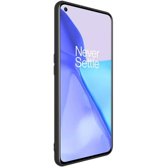 For OnePlus 9 5G European American Version IMAK UC-3 Series Shockproof Frosted TPU Protective Case(Black)