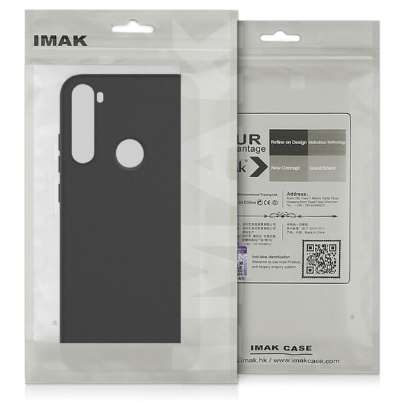 For OnePlus 9 5G European American Version IMAK UC-3 Series Shockproof Frosted TPU Protective Case(Black)