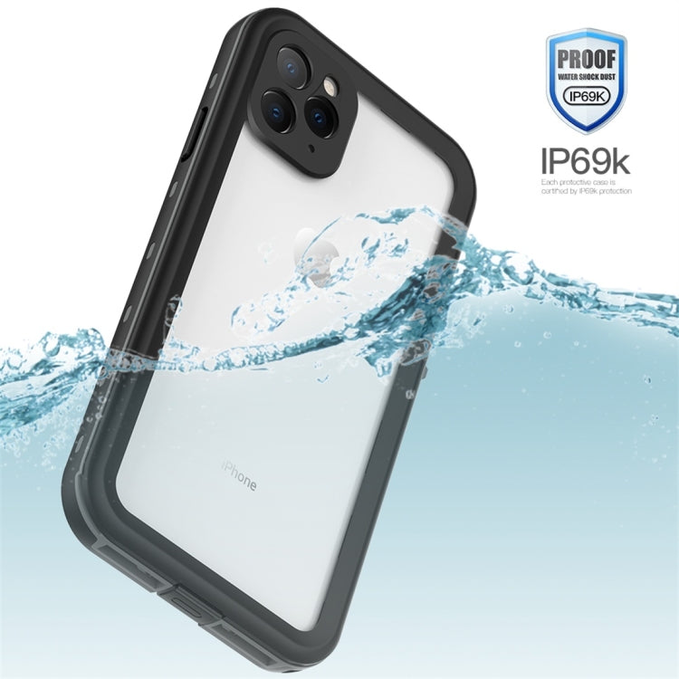 For iPhone 11 Pro Max RedPepper Shockproof Waterproof PC + TPU Protective Case(Black) - iPhone 11 Pro Max Cases by RedPepper | Online Shopping South Africa | PMC TechLife | Buy Now Pay Later Mobicred