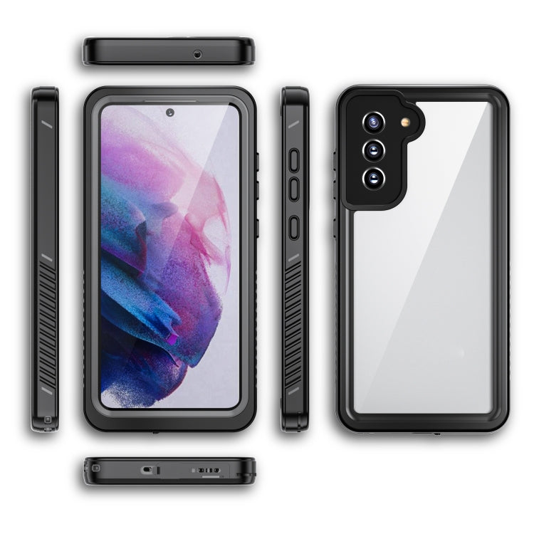 For Samsung Galaxy S21 FE RedPepper Shockproof IP68 Waterproof PC + TPU Protective Case(Black) - Galaxy Phone Cases by RedPepper | Online Shopping South Africa | PMC TechLife | Buy Now Pay Later Mobicred