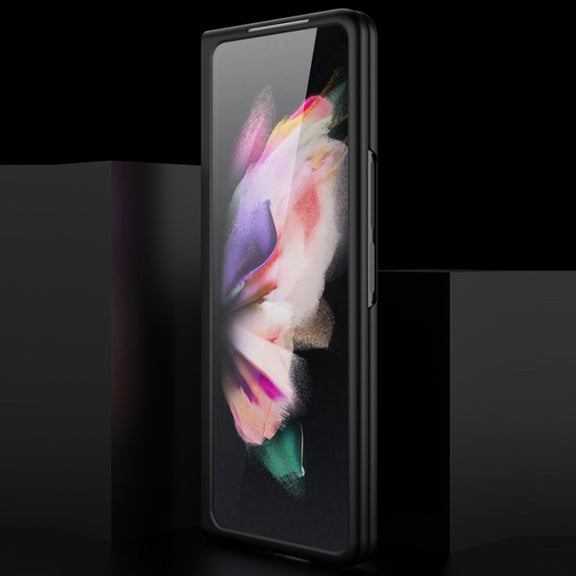 For Samsung Galaxy Z Fold3 5G GKK Ultra-thin Full Coverage Protective Case(Black)