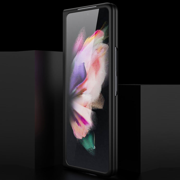 For Samsung Galaxy Z Fold3 5G GKK Ultra-thin Full Coverage Protective Case(Black)