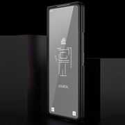 For Samsung Galaxy Z Fold3 5G GKK Ultra-thin Full Coverage Painted Protective Case(Four Bars Black)