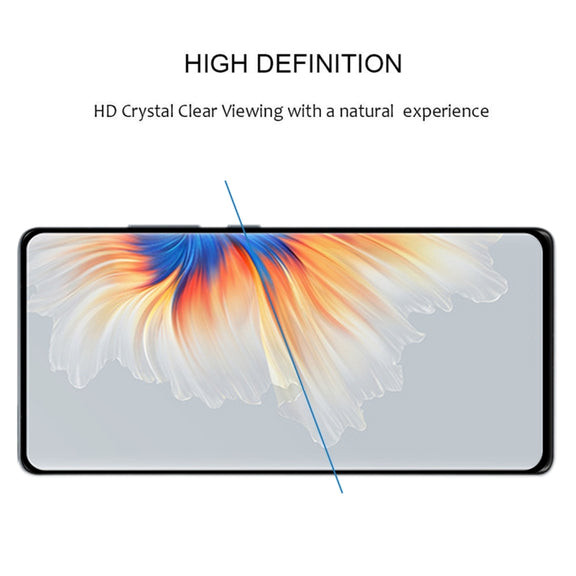 For Xiaomi Mi Mix 4 25 PCS 3D Curved Edge Full Screen Tempered Glass Film(Black)