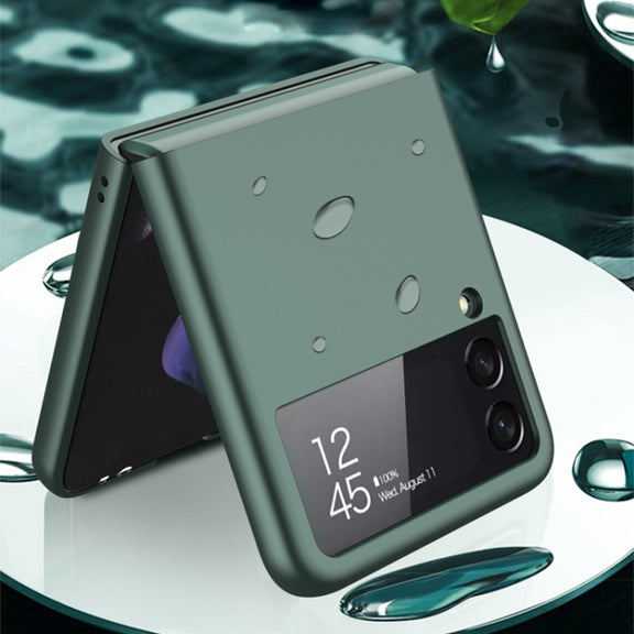 For Samsung Galaxy Z Flip3 5G GKK Ultra-thin Full Coverage PC Protective Case(Dark Night Green)