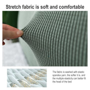 Polar Fleece Elastic Full Covered Headboard Dust Cover, Size:220cm(Green)