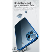 For iPhone 13 SULADA Elastic Silicone Edge Frame + TPU All-inclusive Anti-fall Case(Black)