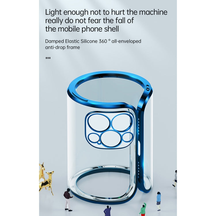 For iPhone 13 Pro SULADA Elastic Silicone Edge Frame + TPU All-inclusive Anti-fall Case (Black) - iPhone 13 Pro Cases by SULADA | Online Shopping South Africa | PMC TechLife | Buy Now Pay Later Mobicred