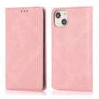 For iPhone 13 mini Strong Magnetic Crazy Horse Texture Horizontal Flip Leather Case with Holder & Card Slots & Wallet (Rose Gold) - free shipping - PMC TechLife - Order now!