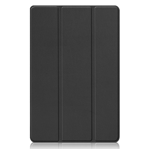 For Xiaomi Pad 5 Custer Texture Horizontal Flip Leather Case with Three-folding Holder & Sleep / Wake-up Function(Black)
