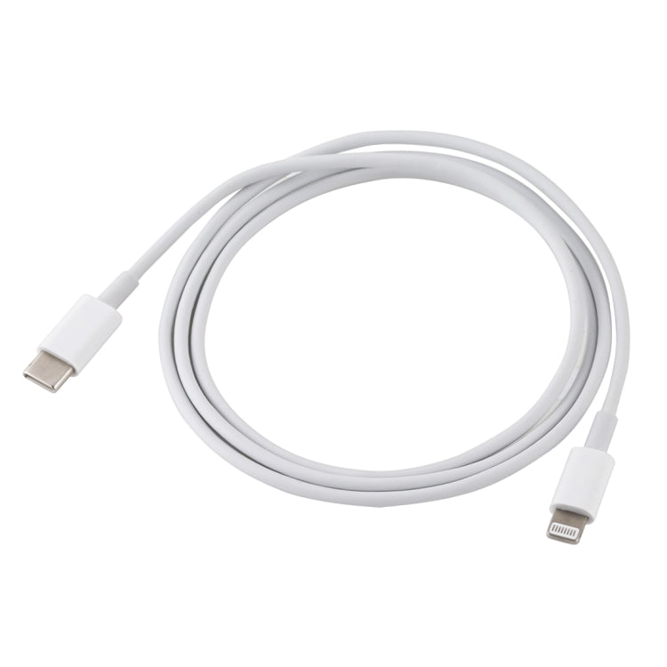 12W 5V/2A USB-C / Type-C to 8 Pin PD Fast Charging Cable for iPhone, iPad, Cable Length: 1m - Normal Style Cable by PMC TechLife | Online Shopping South Africa | PMC TechLife
