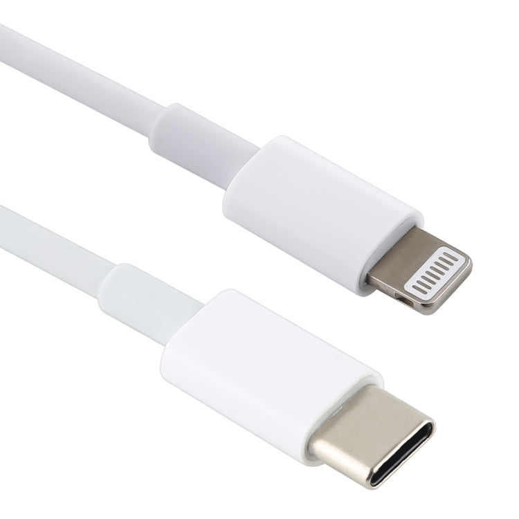 12W 5V/2A USB-C / Type-C to 8 Pin PD Fast Charging Cable for iPhone, iPad, Cable Length: 1m - Normal Style Cable by PMC TechLife | Online Shopping South Africa | PMC TechLife