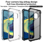 For Nokia XR20 IMAK All-inclusive Shockproof Airbag TPU Case with Screen Protector(Transparent)