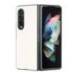 For Samsung Galaxy Z Fold3 5G Shockproof Crocodile Texture PC + PU Case(White) - free shipping - PMC TechLife - Order now!