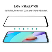 For Xiaomi Redmi 10 Full Glue Full Cover Screen Protector Tempered Glass Film