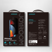 For iPhone 13 / 13 Pro JOYROOM JR-PF902 Knight Series 2.5D Silk Screen Full Screen Anti-spy Tempered Glass Film