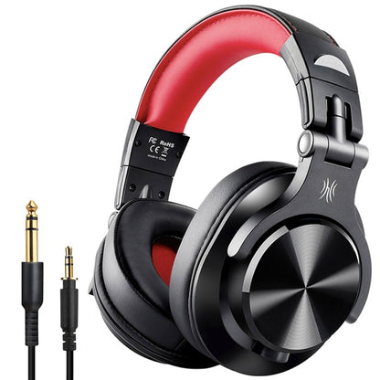 OneOdio A70 Black Red Head-mounted Wireless Bluetooth Stereo Headset - free shipping - PMC Jewellery - Order now!