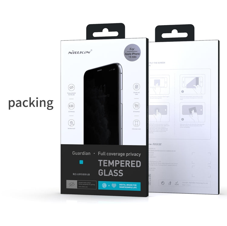 For iPhone 13 / 13 Pro NILLKIN Guardian Full Coverage Privacy-proof Tempered Glass Film - iPhone 13 Tempered Glass by NILLKIN | Online Shopping South Africa | PMC TechLife | Buy Now Pay Later Mobicred