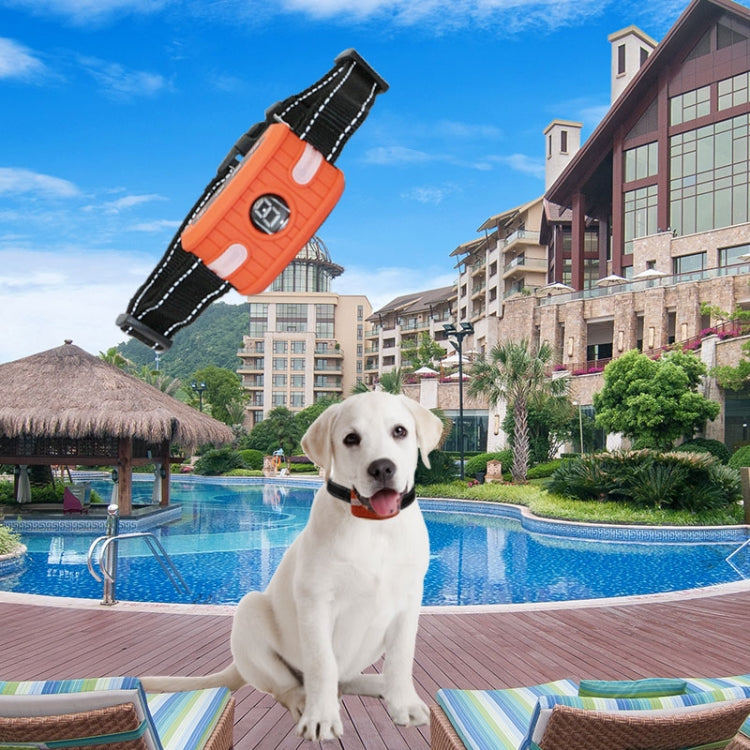 RC-302B Pet Bark Stopper Electric Shock Dog Training Collar Anti-interference Stop Calling Device(Orange)