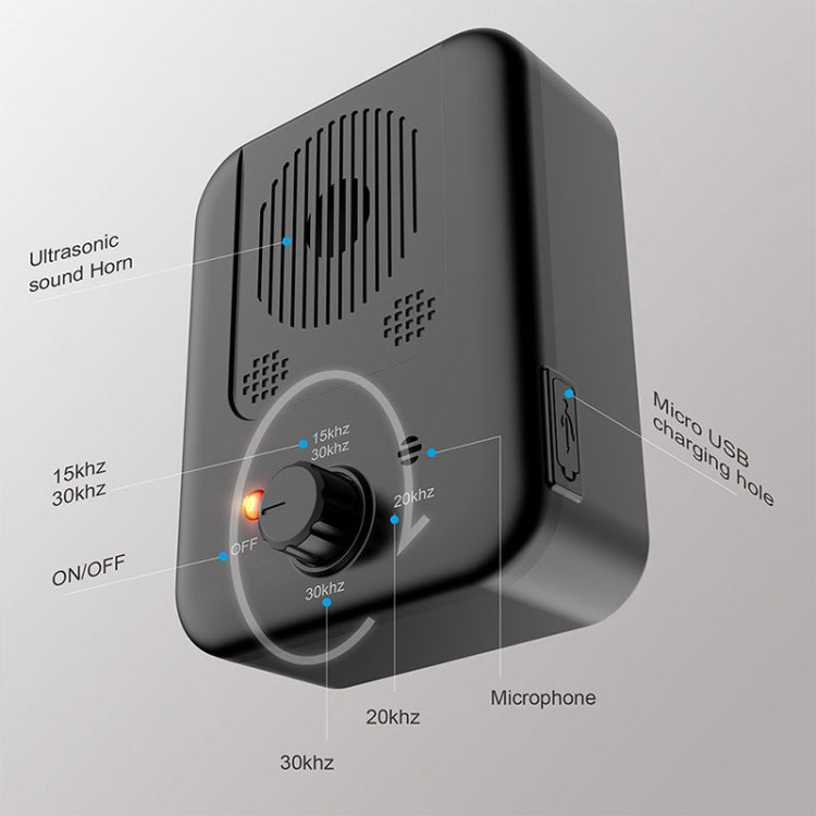 RC-309 Bark Control Devices Defer Nuisance Barking(Black) - free shipping - PMC TechLife - Order now!