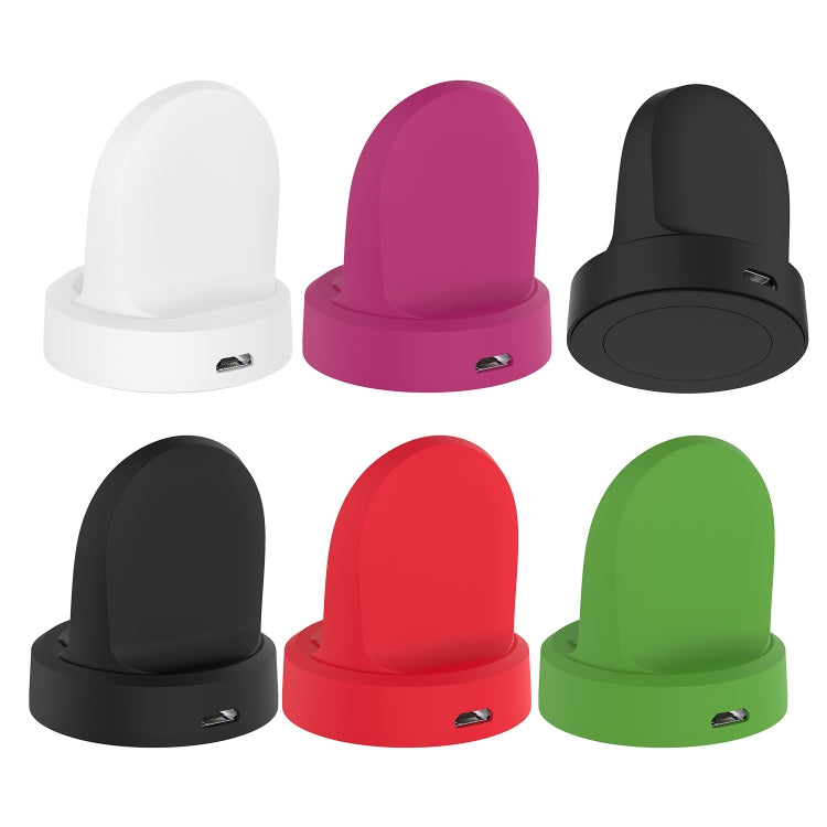 For Samsung Galaxy Watch4 Classic / Galaxy Watch4 Universal Silicone Charger Holder(Green) - Charger by PMC TechLife | Online Shopping South Africa | PMC TechLife | Buy Now Pay Later Mobicred