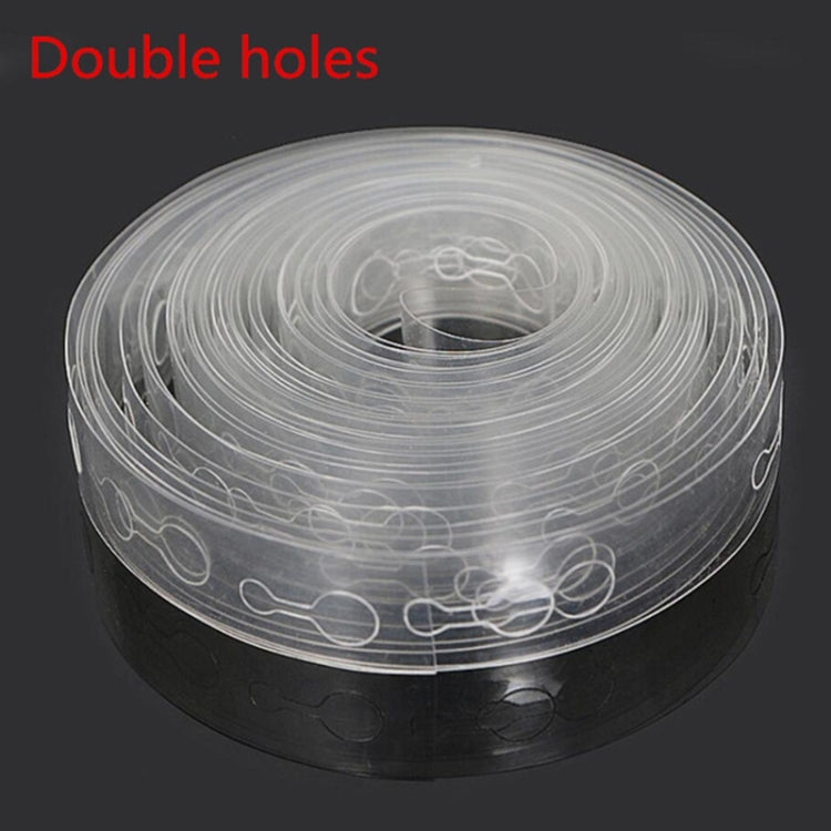 50 PCS DIY Latex Balloons Modeling Tool Plastic Balloon Chain Tie Knob Tool Birthday Party Wedding Decoration Supplies, Length: 5m(Double Holes) - free shipping - PMC TechLife - Order now!