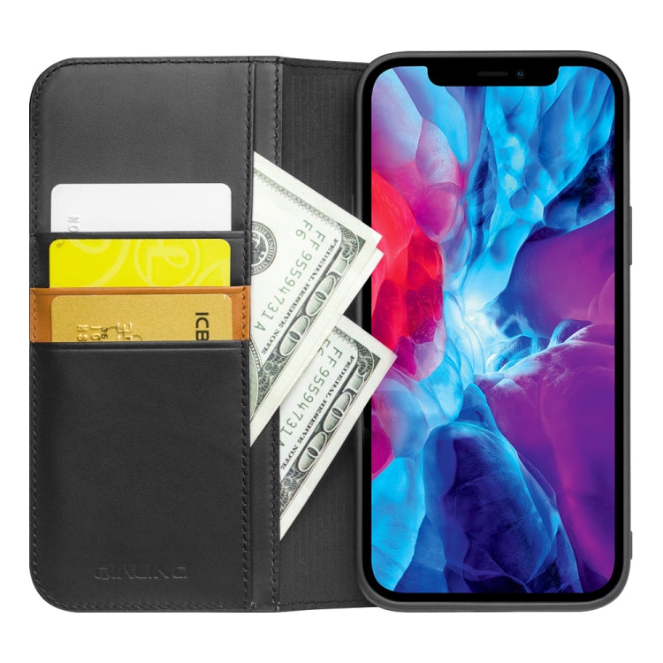 For iPhone 13 Pro Max QIALINO Business Horizontal Flip Leather Case with Holder & Card Slots & Wallet (Black) - iPhone 13 Pro Max Cases by QIALINO | Online Shopping South Africa | PMC TechLife | Buy Now Pay Later Mobicred