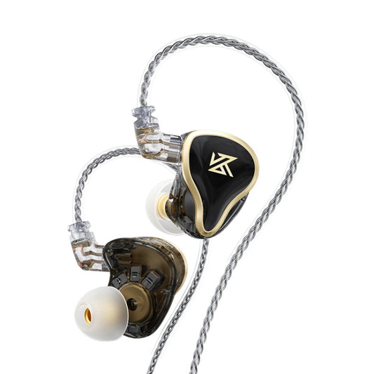 KZ ZAS 16-unit Ring Iron In-ear Wired Earphone, Standard Version(Black) - free shipping - PMC Jewellery - Order now!