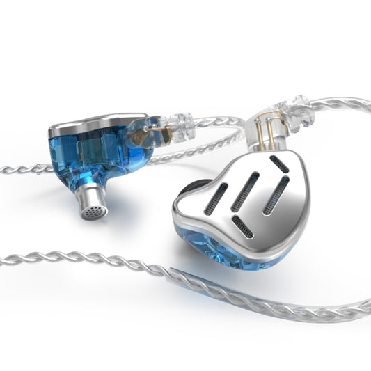 KZ ZAX 16-unit Ring Iron Sport Gaming In-ear Wired Earphone, Standard Version(Silver) - free shipping - PMC Jewellery - Order now!
