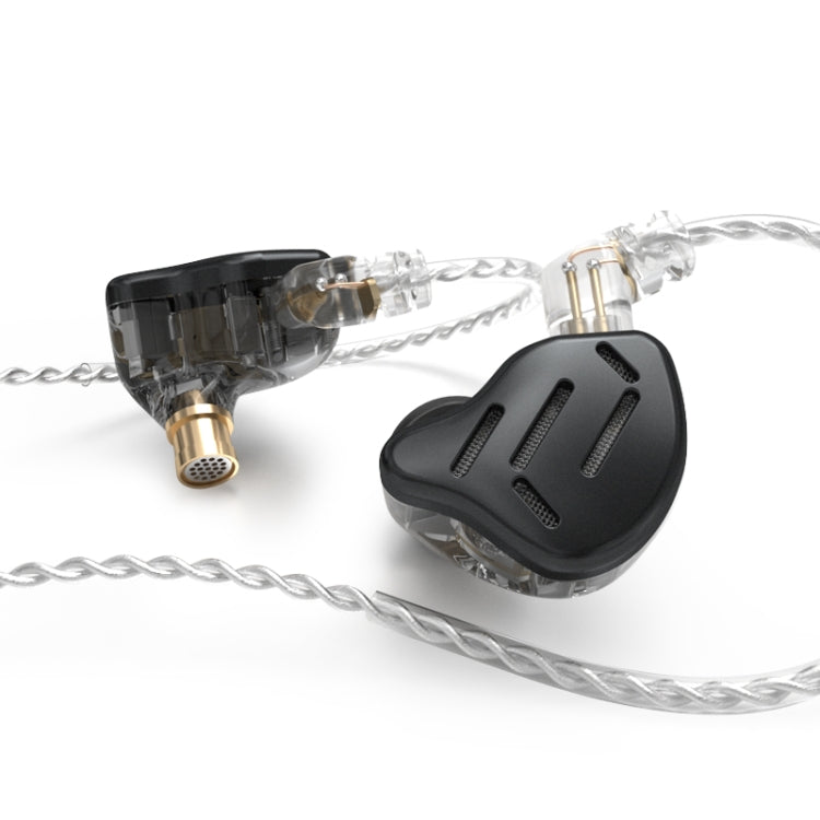 KZ ZAX 16-unit Ring Iron Sport Gaming In-ear Wired Earphone, Standard Version(Black) - free shipping - PMC TechLife - Order now!