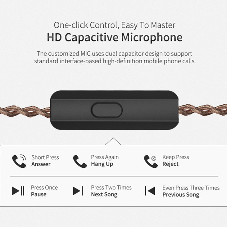 KZ ZS10 Pro 10-unit Ring Iron Gaming In-ear Wired Earphone, Mic Version(Black) - free shipping - PMC TechLife - Order now!