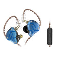 KZ ZS10 Pro 10-unit Ring Iron Gaming In-ear Wired Earphone, Mic Version(Diamond Blue) - free shipping - PMC TechLife - Order now!