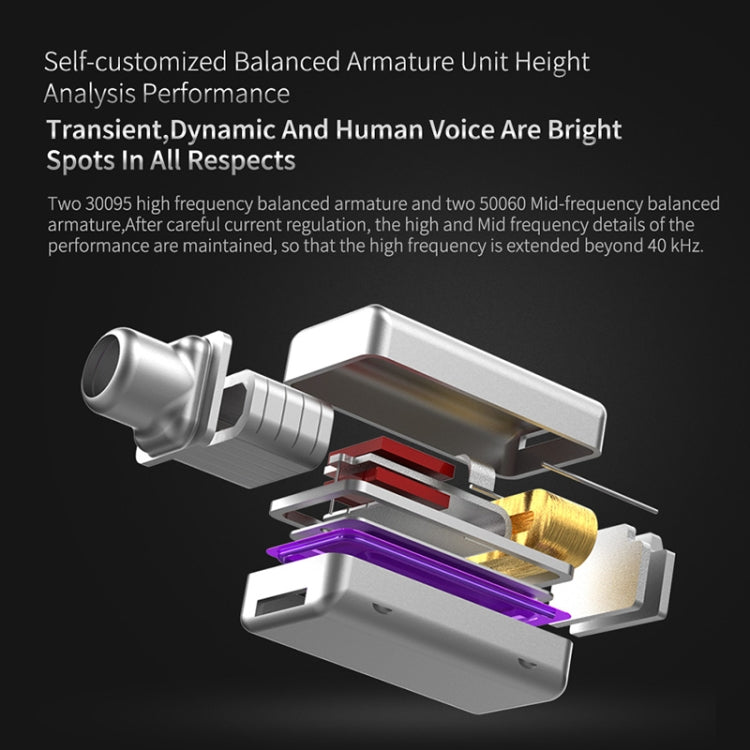 KZ ZS10 Pro 10-unit Ring Iron Gaming In-ear Wired Earphone, Mic Version(Black) - free shipping - PMC TechLife - Order now!