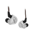 KZ ZSR 6-unit Ring Iron In-ear Wired Earphone, Standard Version(White) - free shipping - PMC TechLife - Order now!
