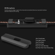 KZ ZSR 6-unit Ring Iron In-ear Wired Earphone, Mic Version(Black)
