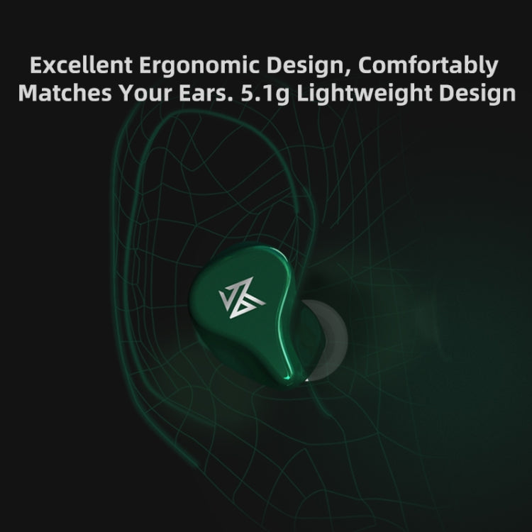 KZ Z1 1DD Dynamic True Wireless Bluetooth 5.0 Sports In-ear Earphone(Green) - free shipping - PMC TechLife - Order now!