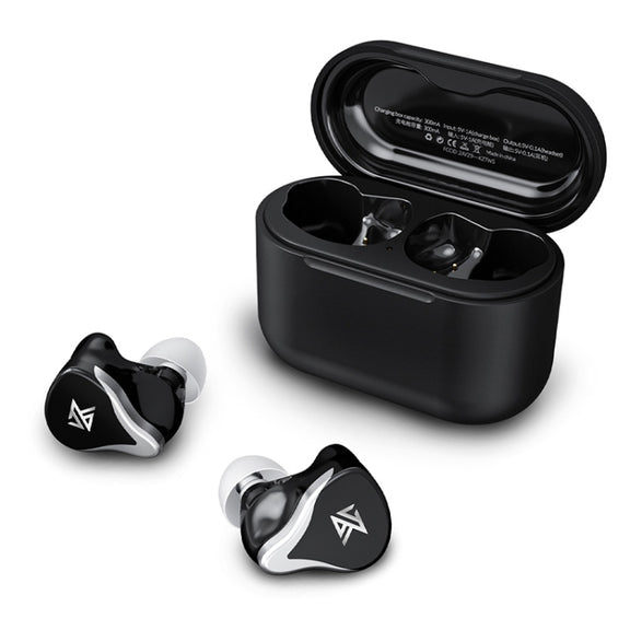 KZ Z3 Hybrid Technology 1DD+1BA Wireless Bluetooth 5.2 Sports Noise Reduction TWS In-ear Earphone(Black)