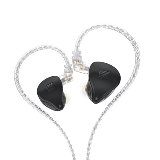 KZ AST 24-unit Balance Armature Monitor HiFi In-Ear Wired Earphone No Mic(Black) - free shipping - PMC Jewellery - Order now!