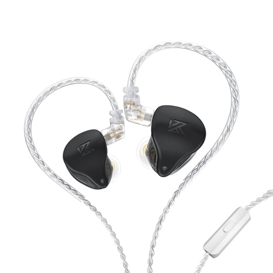 KZ AST 24-unit Balance Armature Monitor HiFi In-Ear Wired Earphone With Mic(Black) - free shipping - PMC Jewellery - Order now!