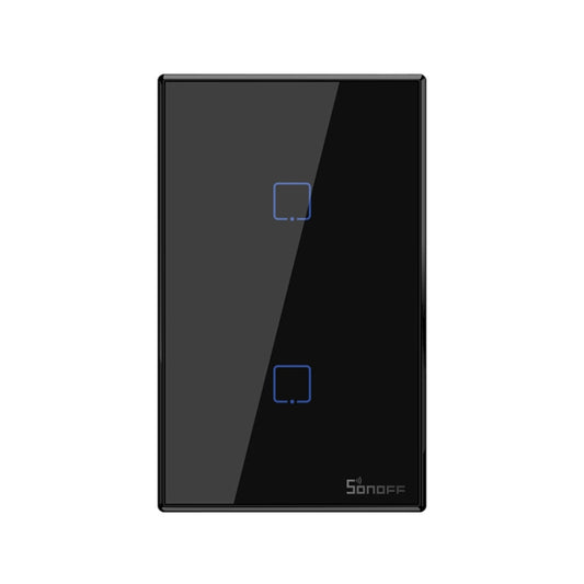 Sonoff T3 US-TX 433 RF WIFI Smart Remote Control Wall Touch Switch, US Plug, Style:Double Buttons - free shipping - PMC Jewellery - Order now!