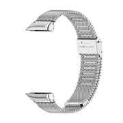 For Huawei Band 6 / Honor Band 6 / 7 MIJOBS Milan Stainless Steel Watch Band(Silver) - Watch Bands by MIJOBS