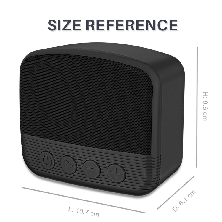 New Rixing NR-101 Mini TWS Bluetooth Speaker(Orange)