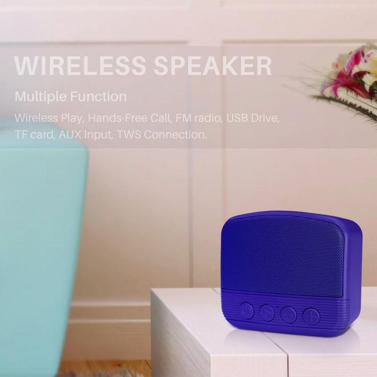 New Rixing NR-101 Mini TWS Bluetooth Speaker(Bright Green) - Desktop Speaker by NewRixing | Online Shopping South Africa | PMC Jewellery | Buy Now Pay Later Mobicred
