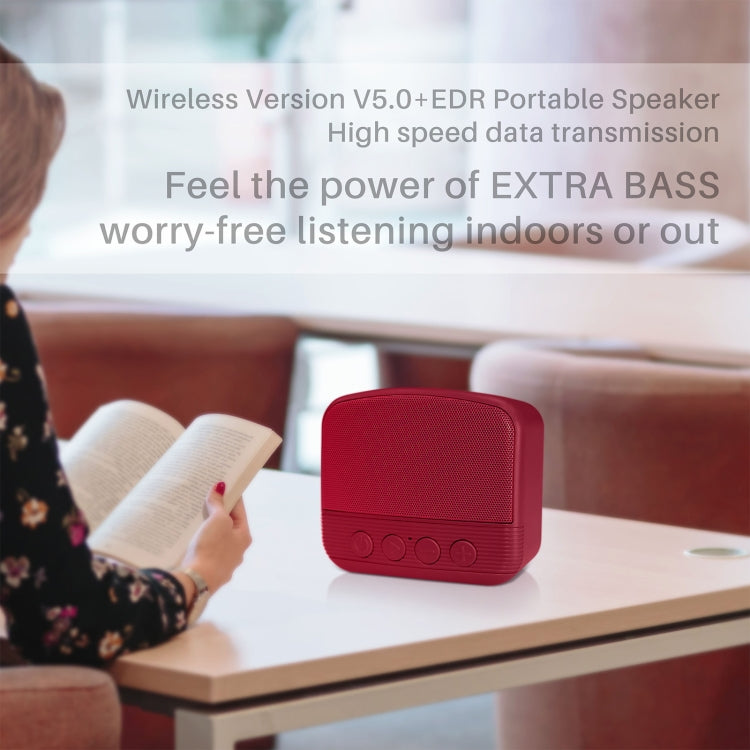 New Rixing NR-101 Mini TWS Bluetooth Speaker(Bright Green)