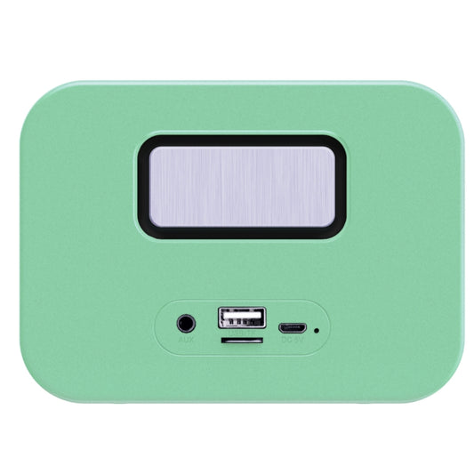 New Rixing NR-102 Mini TWS Bluetooth Speaker(Light Green) - Desktop Speaker by NewRixing | Online Shopping South Africa | PMC Jewellery | Buy Now Pay Later Mobicred